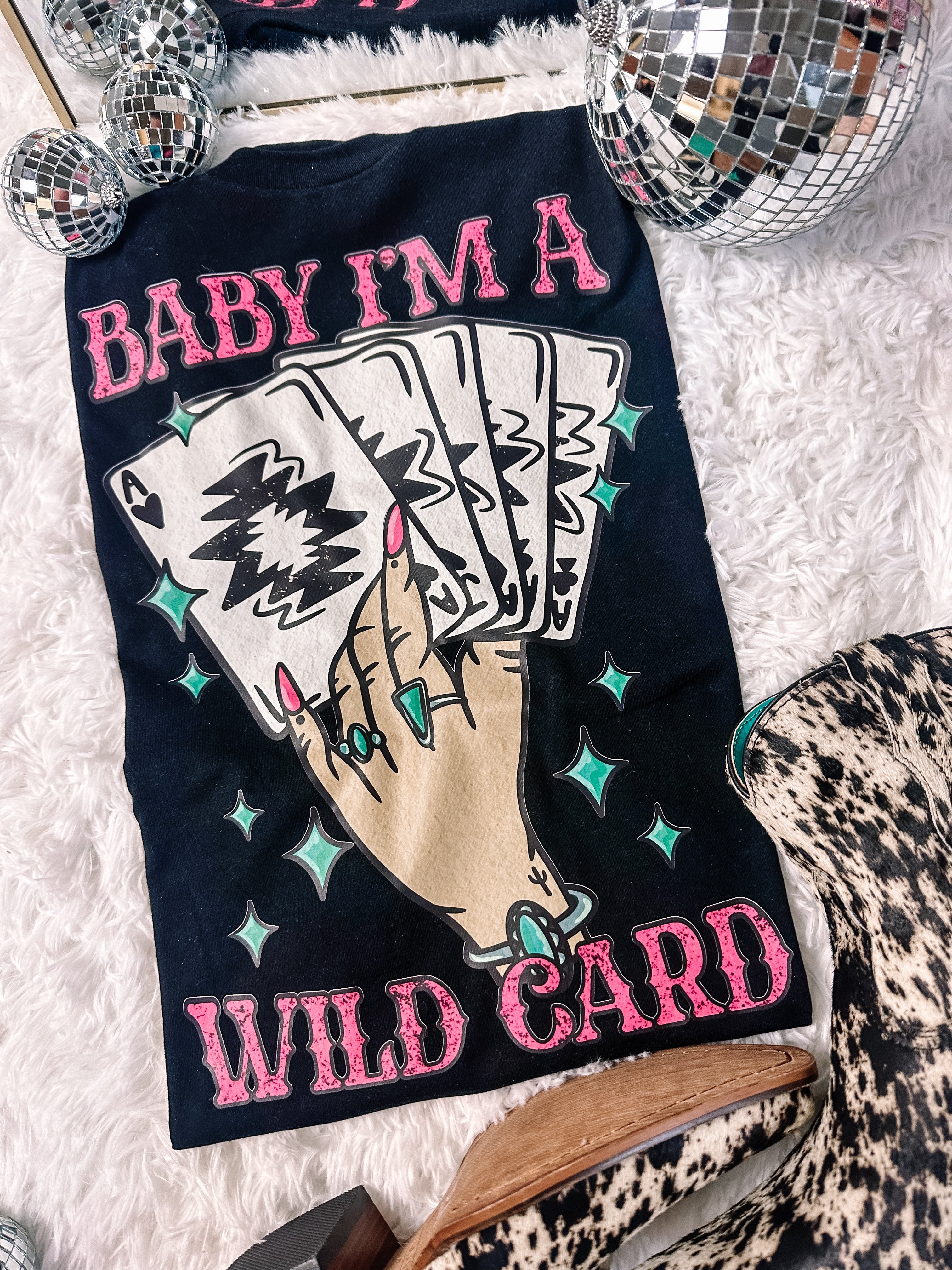Baby, I’m a Wild Card | Women’s Graphic Tee