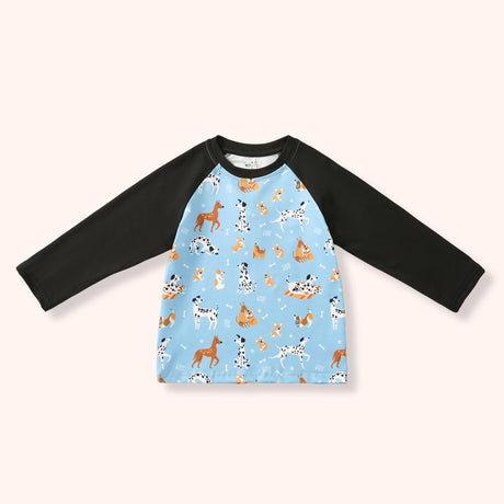 Playful Paws Raglan Tee | Pete + Lucy