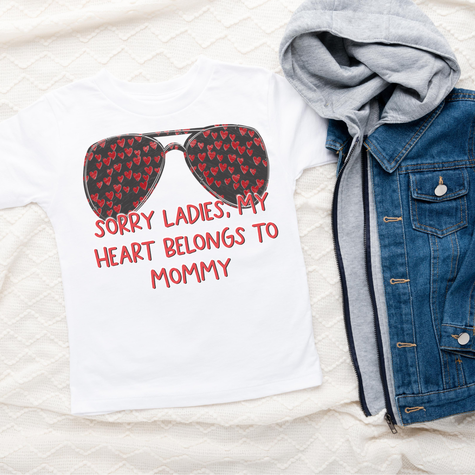 Sorry Ladies, My Heart Belongs to Mommy | Kid's Graphic Tee