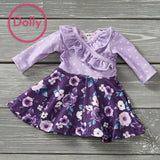 Amethyst Garden Doll Dress for 18" Dolls | Pete + Lucy
