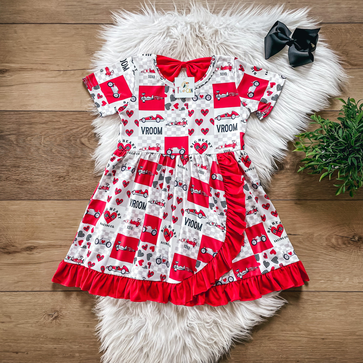 Vroom Ruffle Dress | Twocan