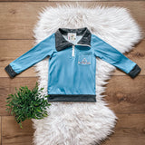 Navitity Scene Quarter Zip Pullover by Twocan