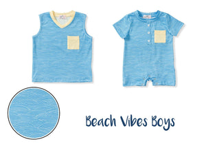 Beach Vibes Boys Top by Pete and Lucy