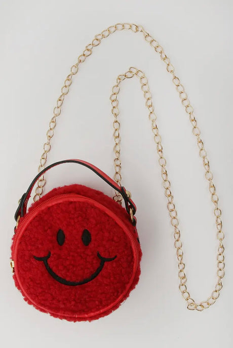 Smiley Sherpa Purse