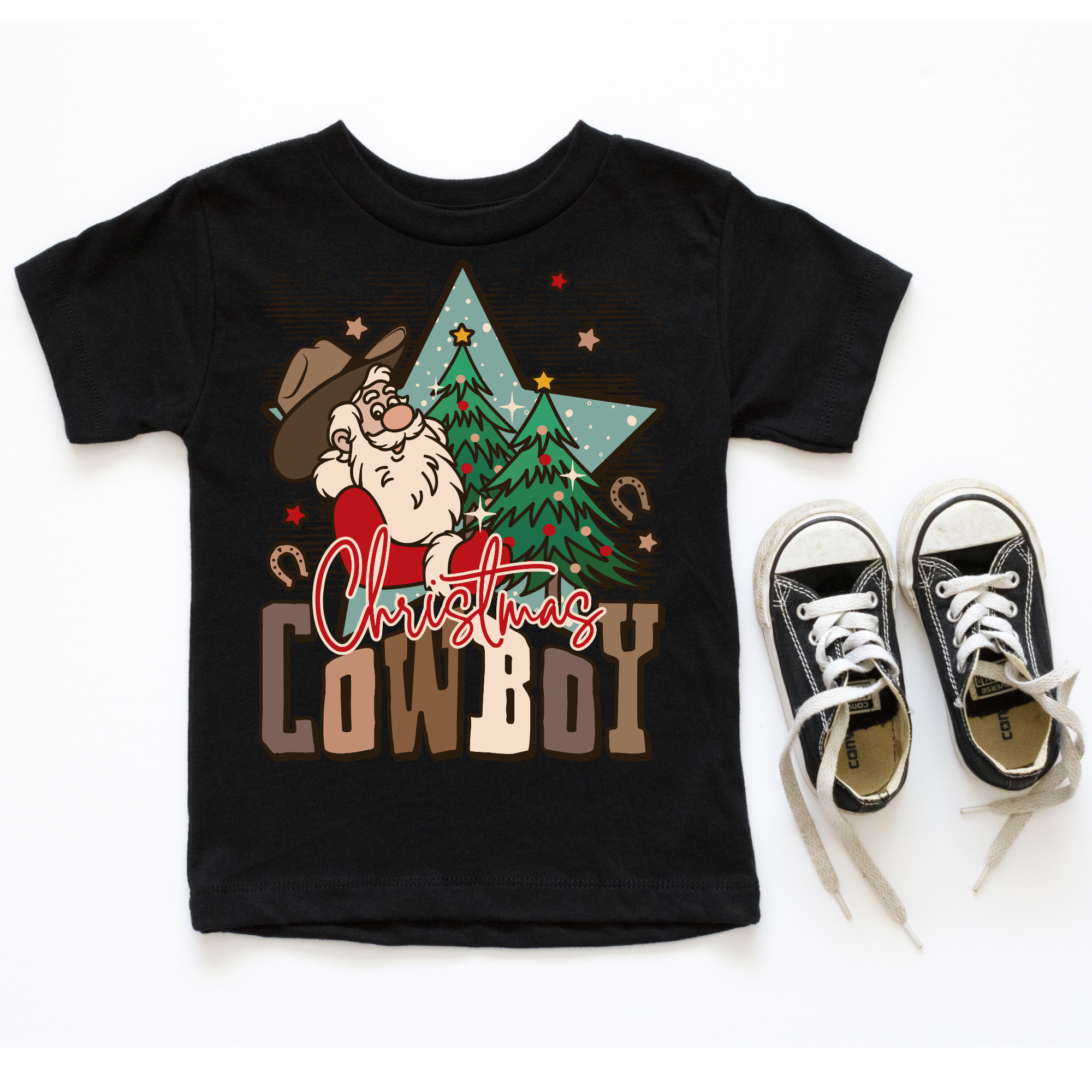 Christmas Cowboy | Kid's Graphic Tee