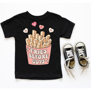 Fries before Guys | Kids Graphic Tee