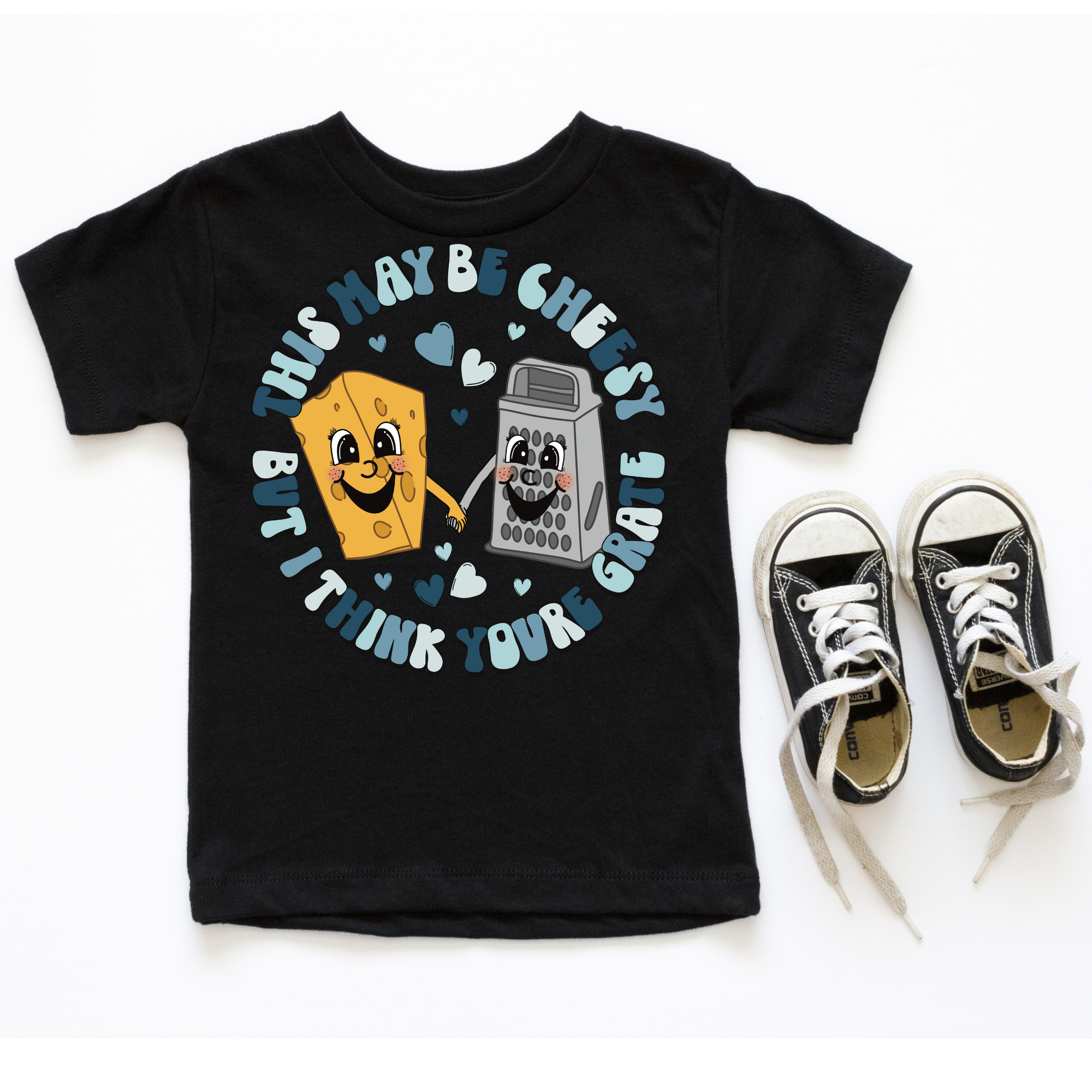 This May Be Cheesy, But I think your GRATE | Kids Graphic Tee