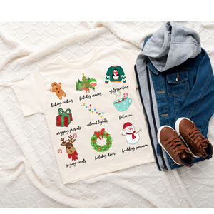 All the Christmas Things | Kids Graphic Tee