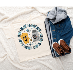 This May Be Cheesy, But I think your GRATE | Kids Graphic Tee