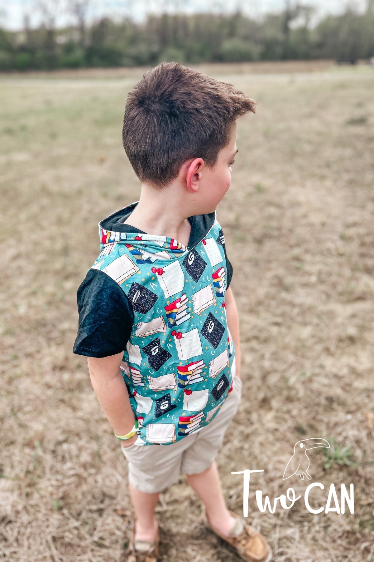 Book-ish Hooded Shirt by Twocan