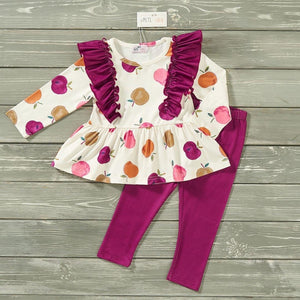 Apple Pickin Party Pants Set by Pete and Lucy