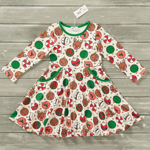 Christmas Ornaments Dress by Pete +  Lucy