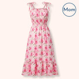 Pink Posies Mom Dress | Pete and Lucy | PREORDER