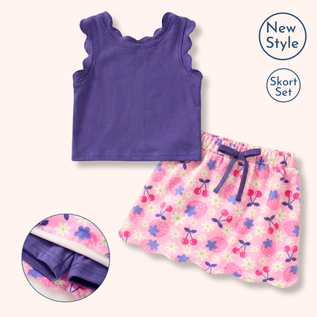 Cherry Berry Sweet Skort Set | Pete + Lucy