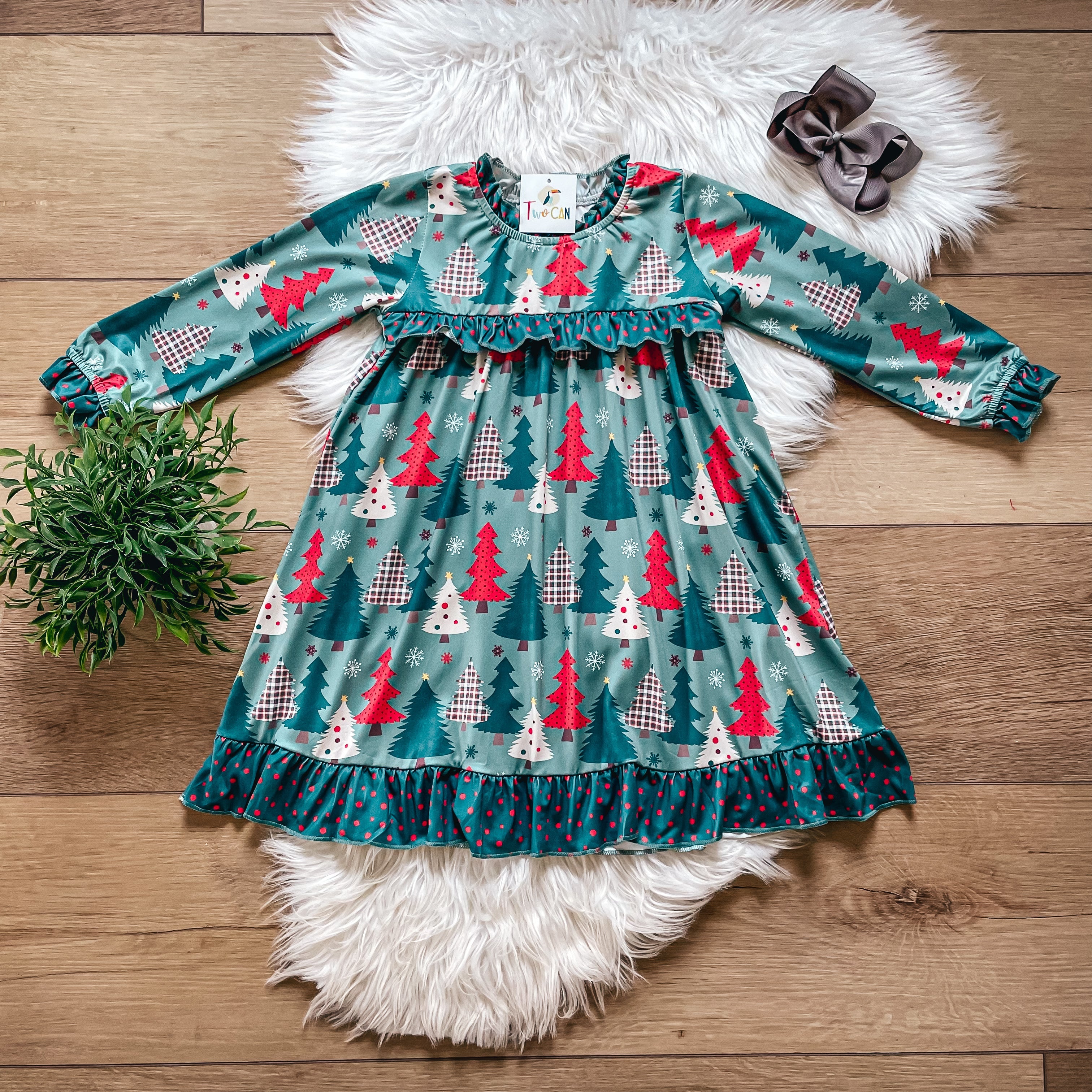 Christmas Tree Farm House Gown by Twocan