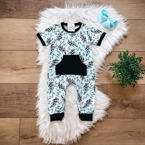 Thunderbolt Baby Romper by Twocan