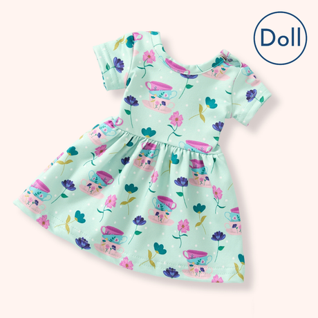 Tea Party Doll Dress for 18” Dolls | Pete + Lucy
