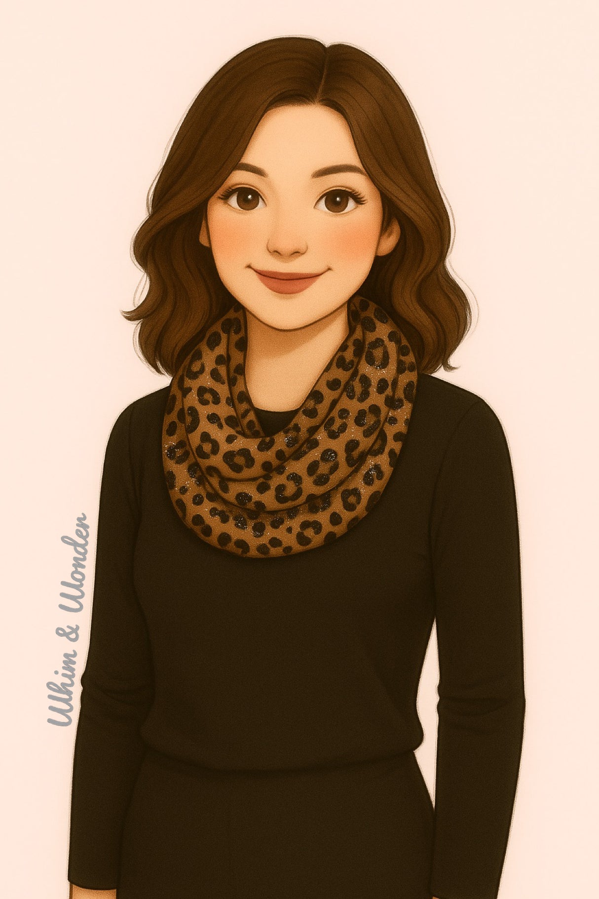 Snow Leopard Mom Scarf | Pete + Lucy