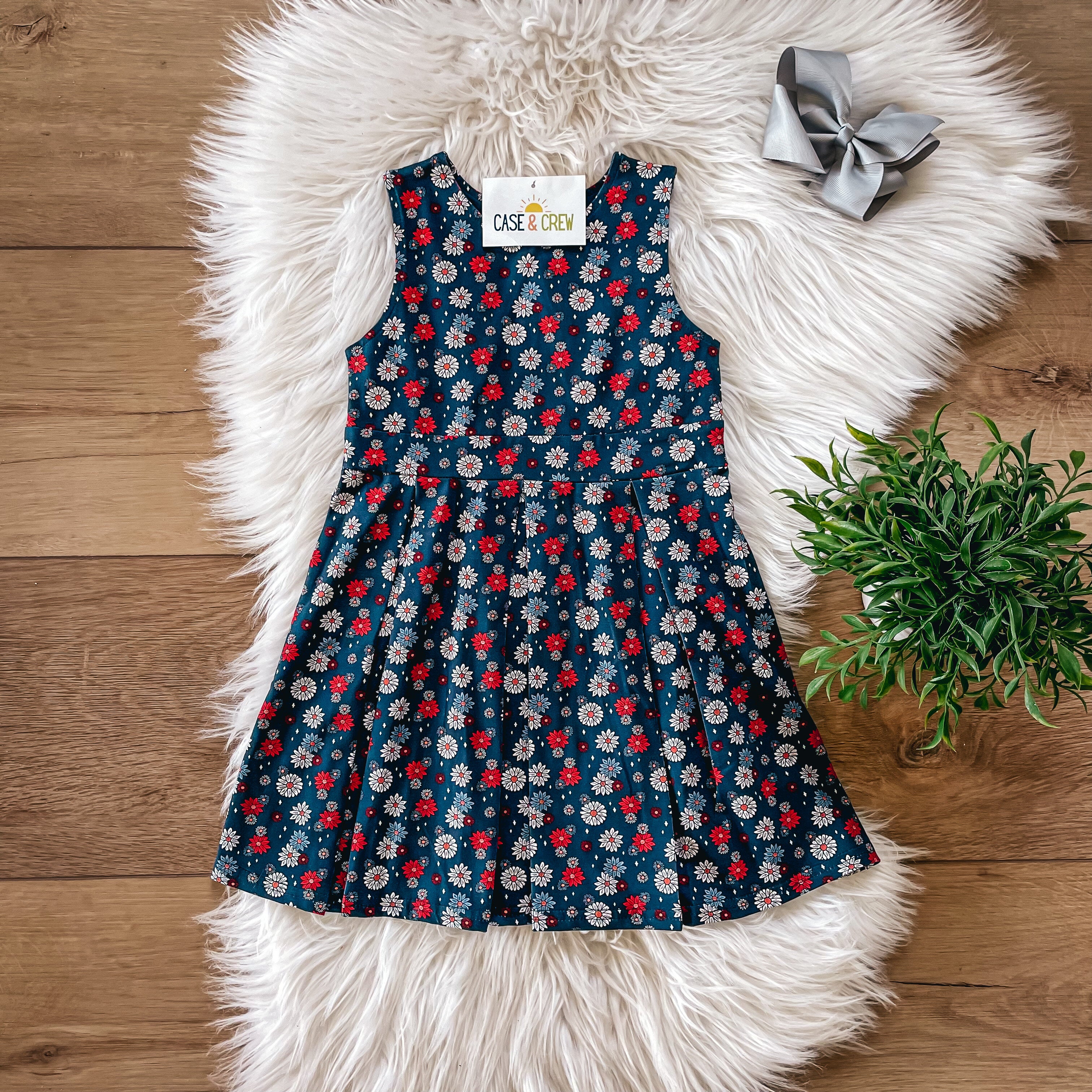 Colorful Daisies Dress by Case & Crew