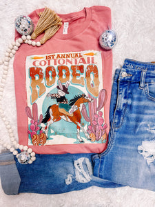 Cottontail Rodeo Western Easter Graphic Tee