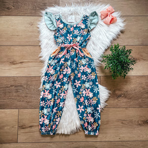 Whimiscal Garden Jumpsuit by Wellie Kate