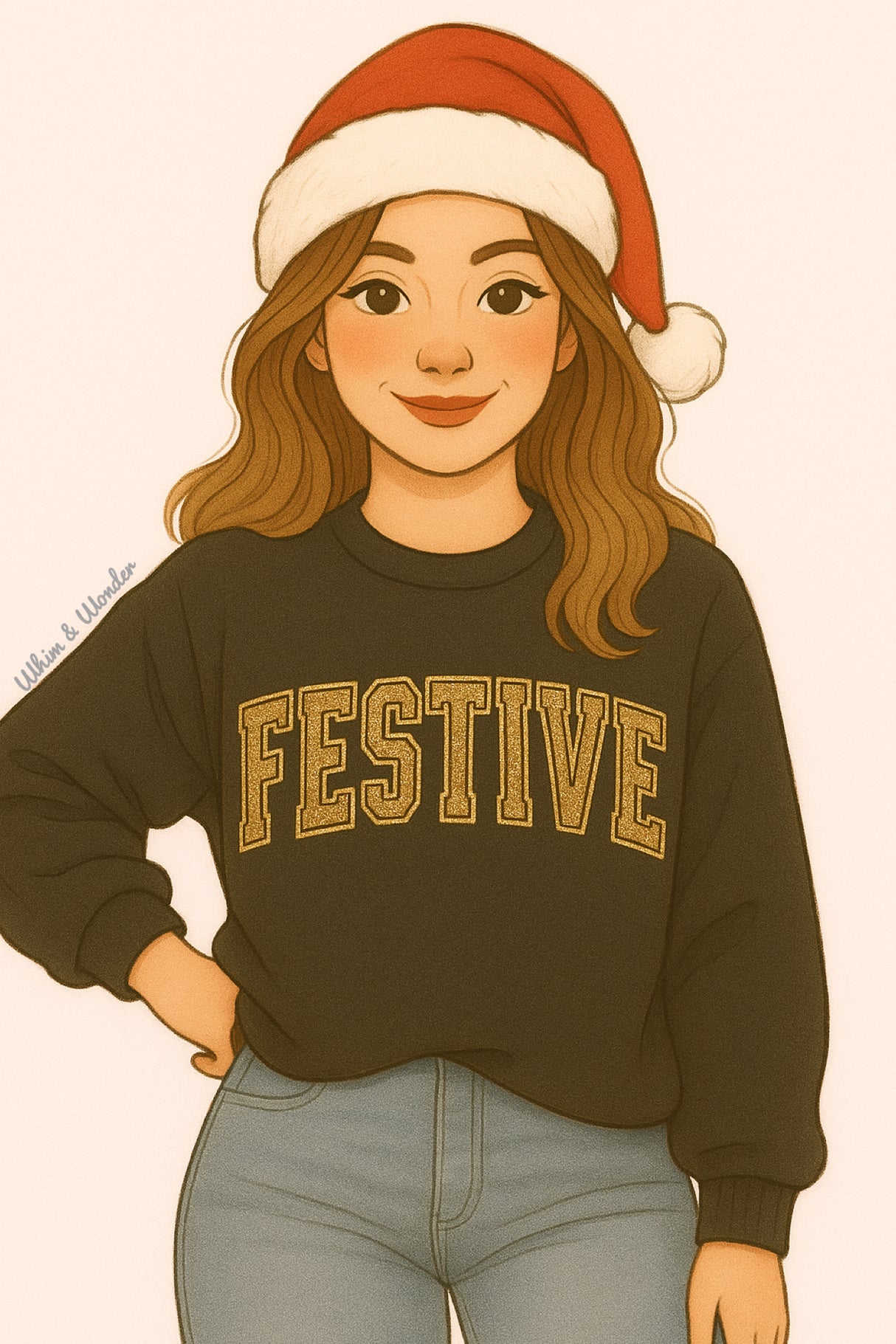 Festive Bling | Graphic Tee or Sweatshirt