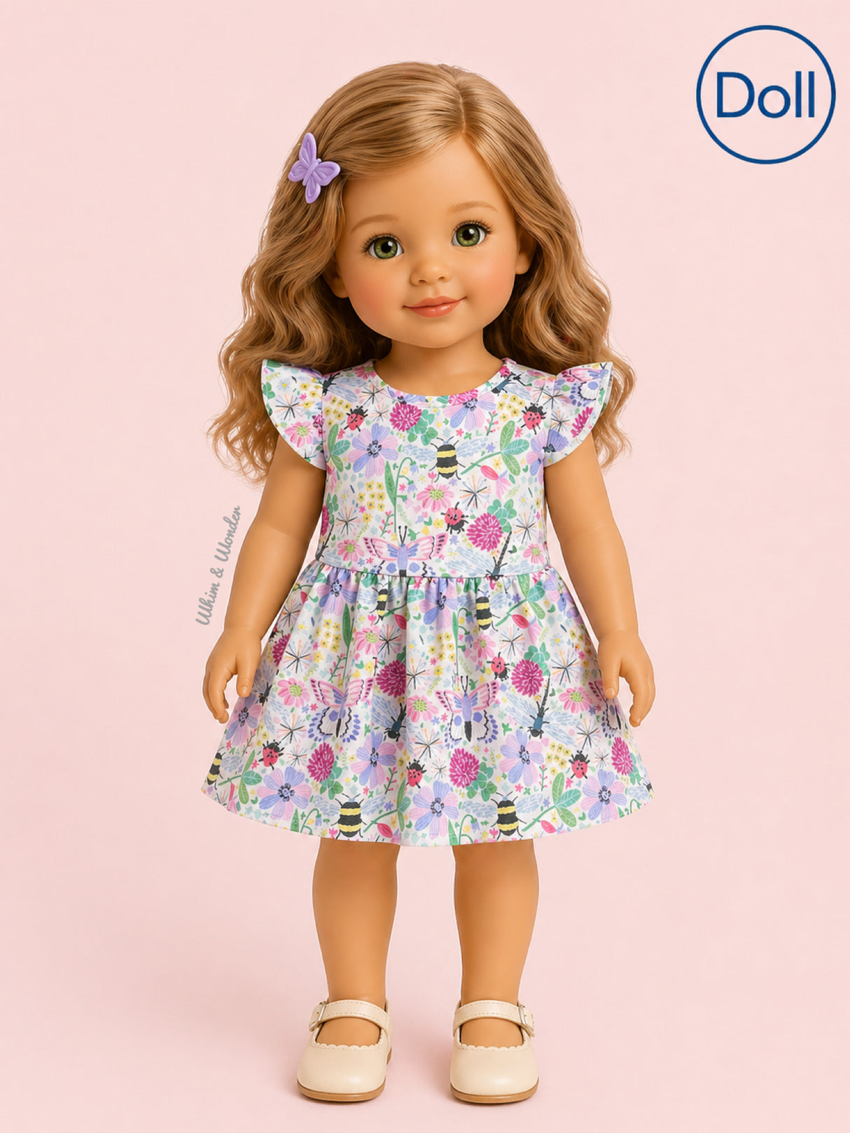 Buzz & Bloom Doll Dress | Pete + Lucy