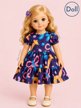 Balloon Friends Doll Dress for 18" Dolls | Pete + Lucy