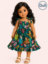 Jungle Haven Doll Dress for 18" Dolls | Pete + Lucy