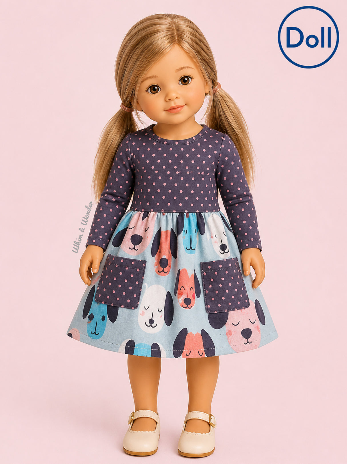 Puppy Dog Pals Doll Dress for 18" Dolls | Pete + Lucy