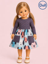 Puppy Dog Pals Doll Dress for 18" Dolls | Pete + Lucy