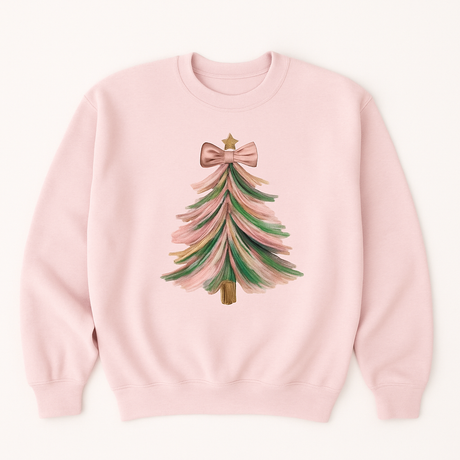 Hand Painted Christmas Tree | Graphic Sweatshirt