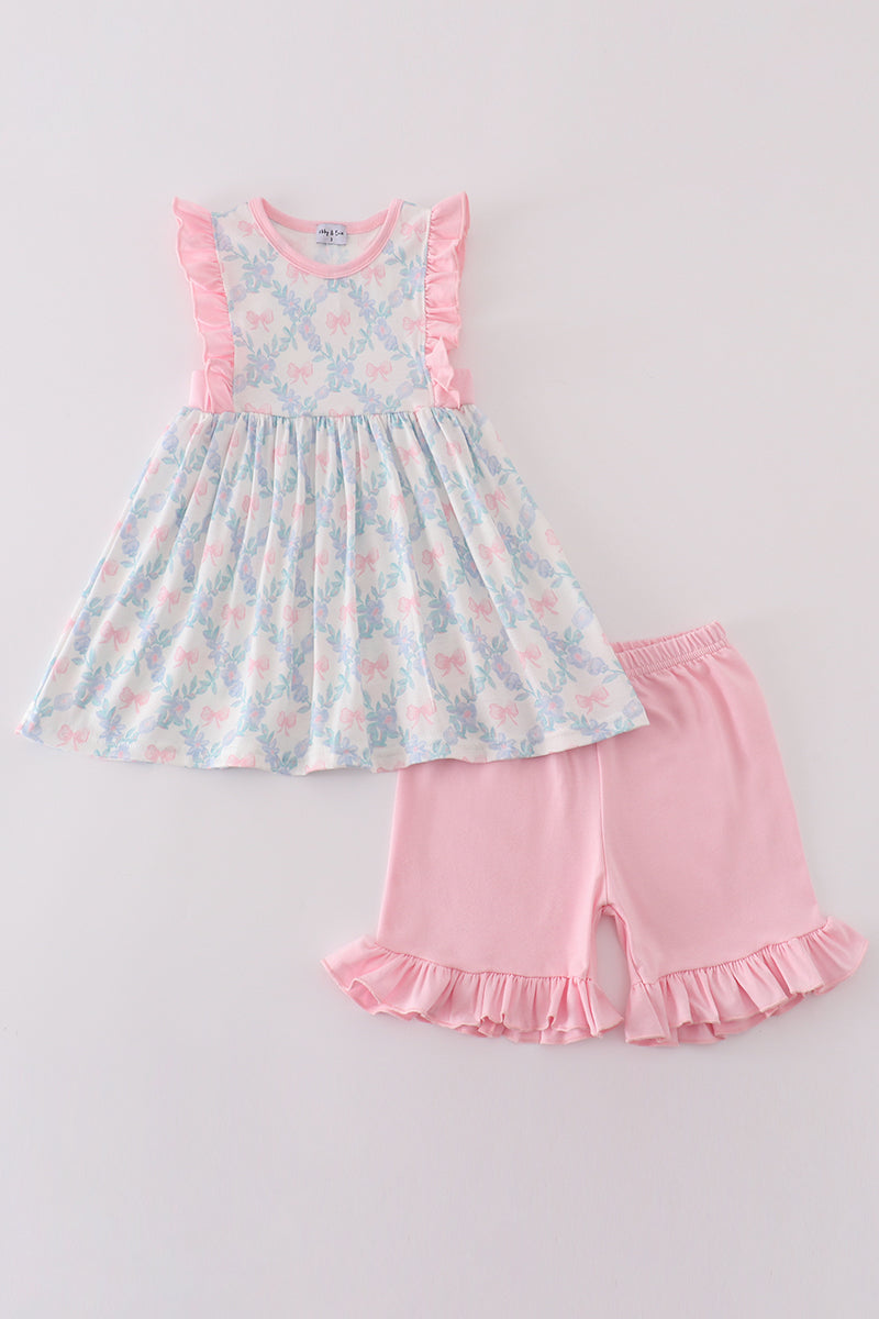 Bow-Kissed Garden Outfit Set by Abby & Evie