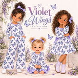 Violet Wings Wide-Leg Jumpsuit | Pete + Lucy
