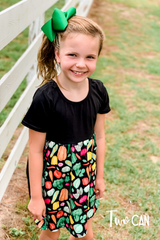 Fall Farmer’s Market Dress by Twocan