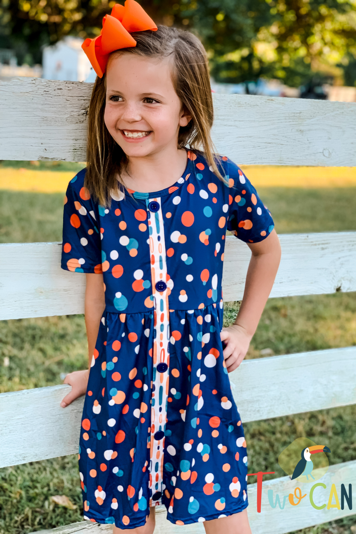 Bubble Dots Dress by Twocan