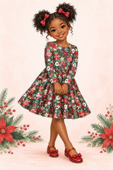 Pine & Petals Dress | Pete and Lucy