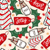 Christmas Tree Cakes Adult Loungewear | Pete and Lucy