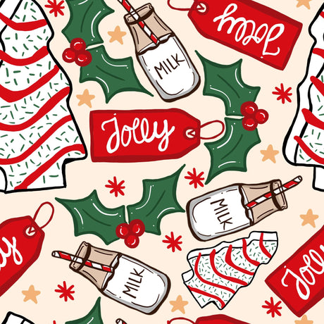 Christmas Tree Cakes Adult Loungewear | Pete and Lucy
