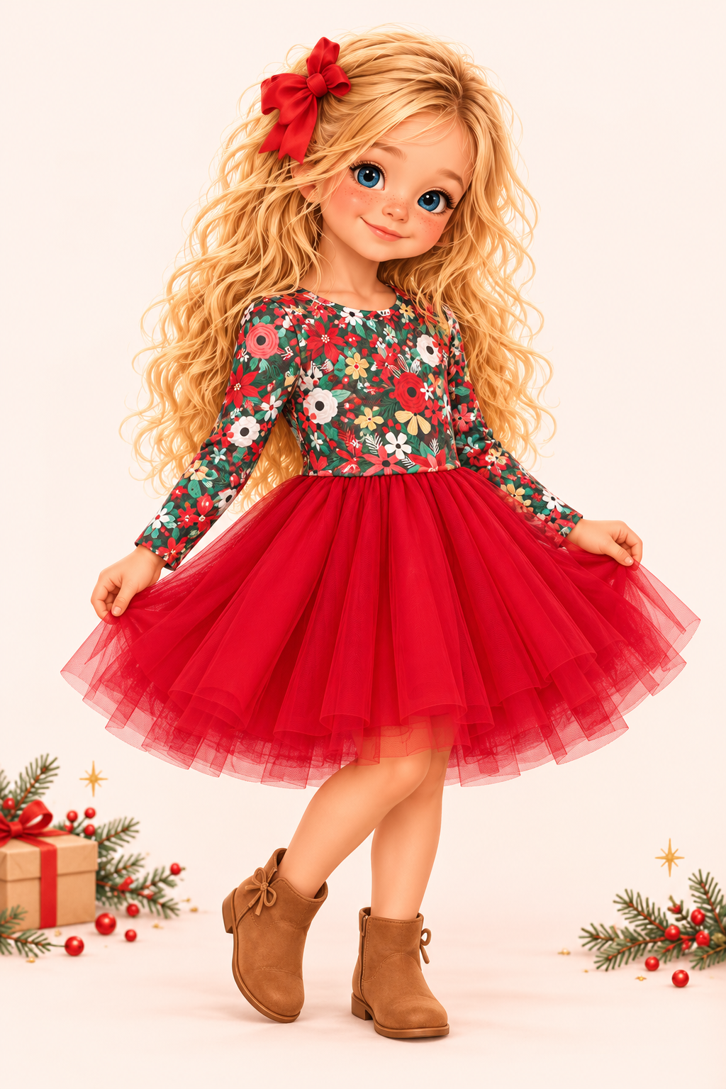 Pine & Petals Tulle Dress | Pete and Lucy