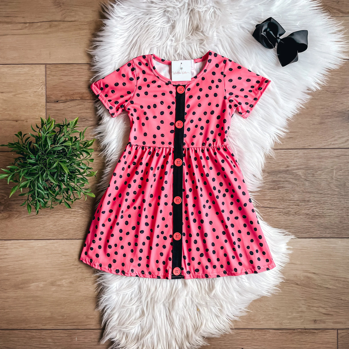 Pink Dress by Wellie Kate