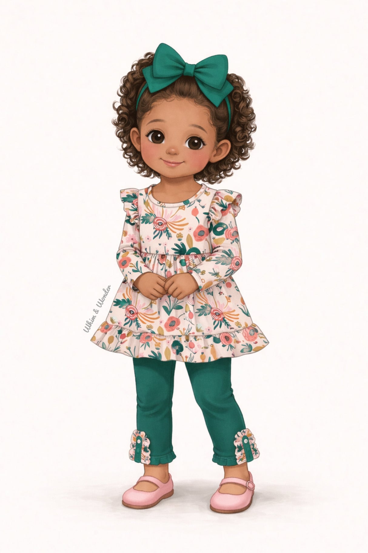 Cozy Botanicals Outfit Set | Pete + Lucy