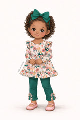 Cozy Botanicals Outfit Set | Pete + Lucy