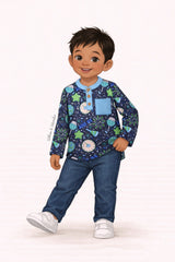 Ball Drop Henley Tee | Pete + Lucy