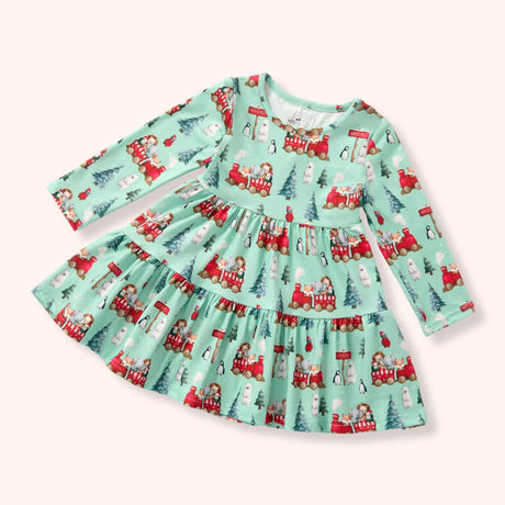 North Pole Express Dress | Pete and Lucy