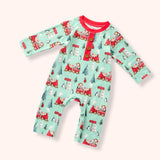 North Pole Express Baby Romper | Pete and Lucy