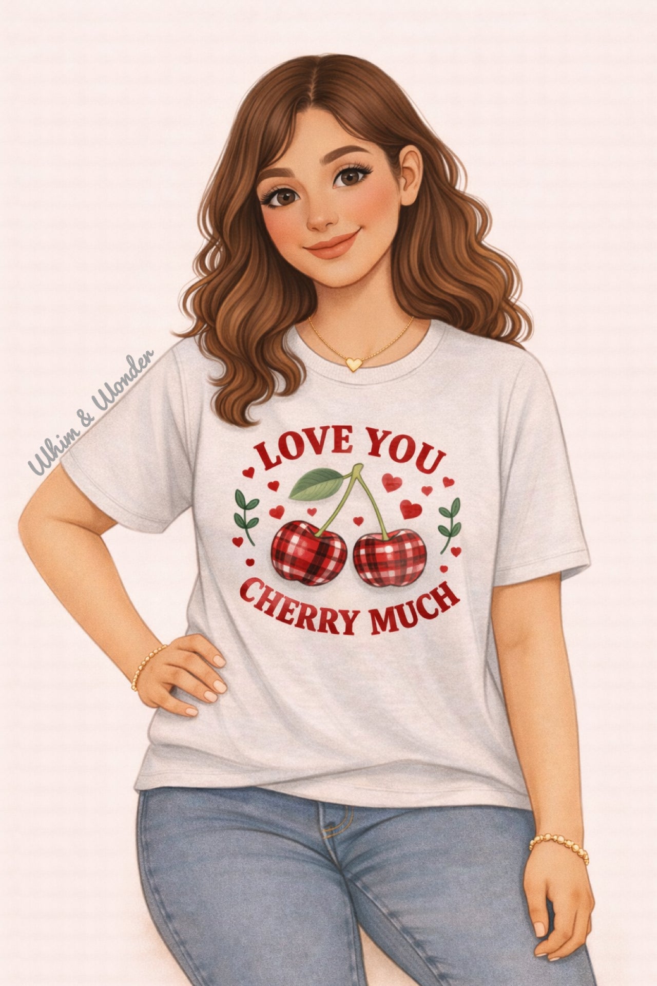 Love You Cherry Much | Graphic Tee – Whim & Wonder Boutique