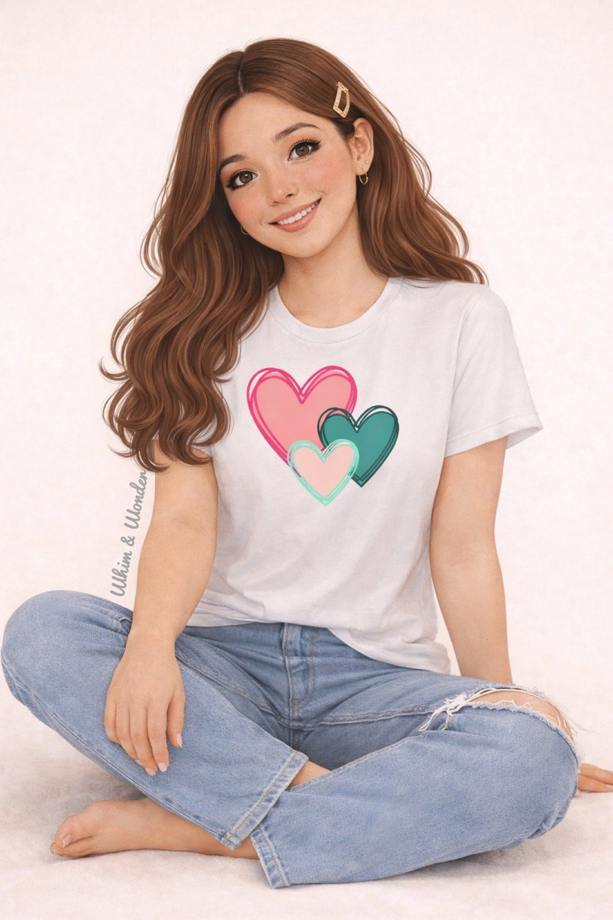 Scribble Heart | Graphic Tee