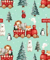 North Pole Express Baby Romper | Pete and Lucy