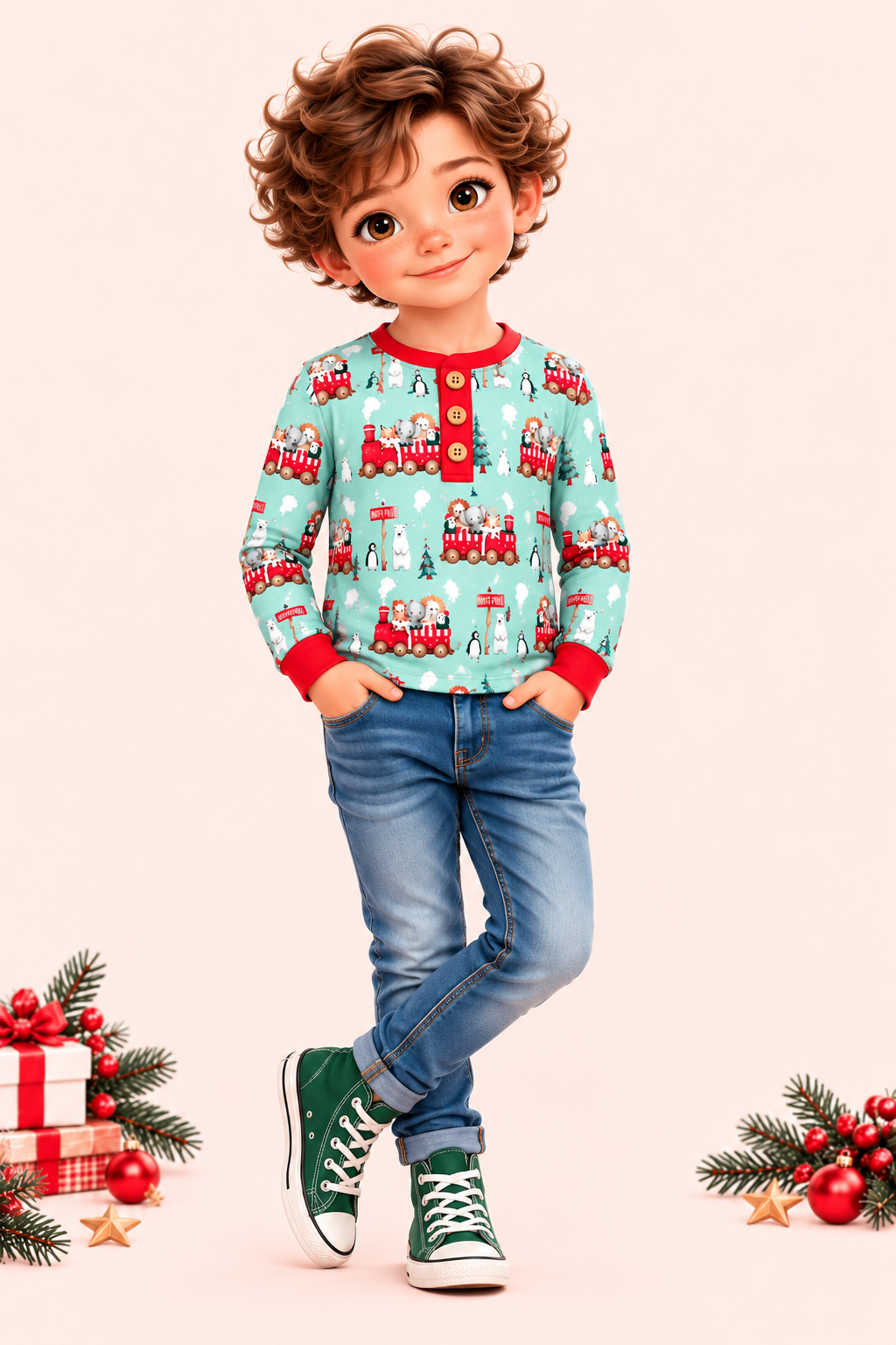 North Pole Express Shirt | Pete and Lucy